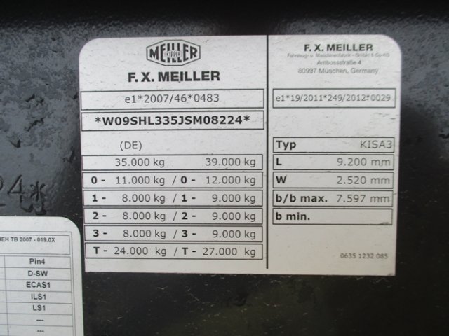 MEILLER Auflieger
