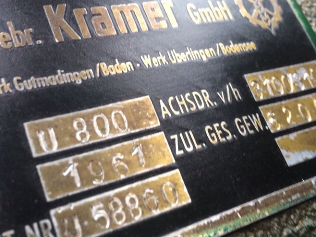 KRAMER Andere