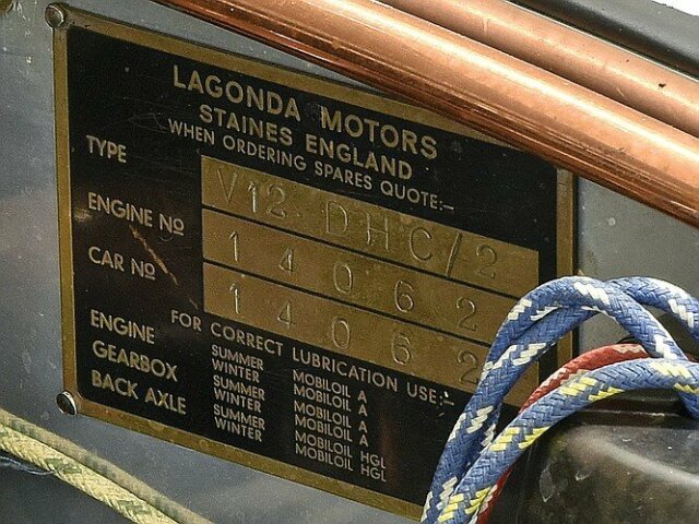 LAGONDA V12