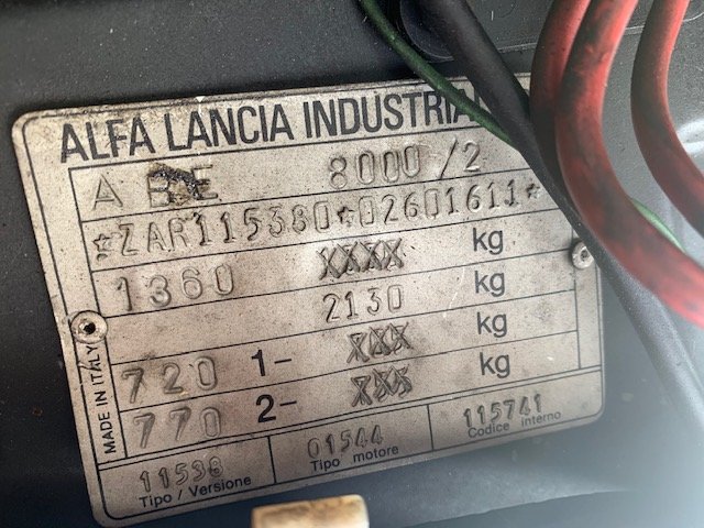 ALFA ROMEO (I) Spider