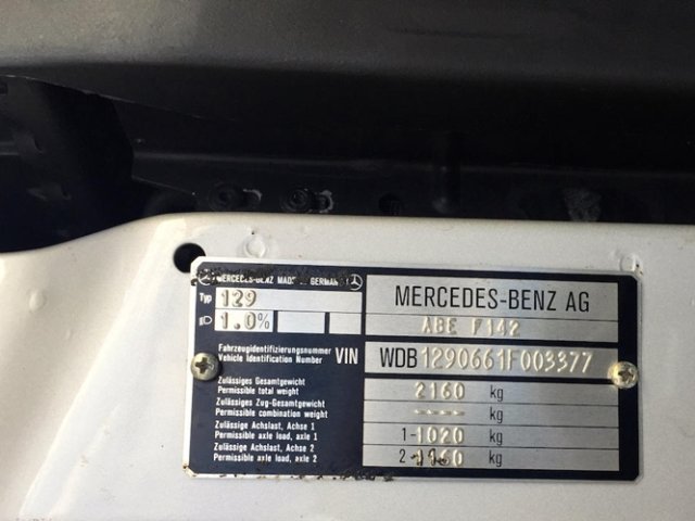 MERCEDES-BENZ SL 500