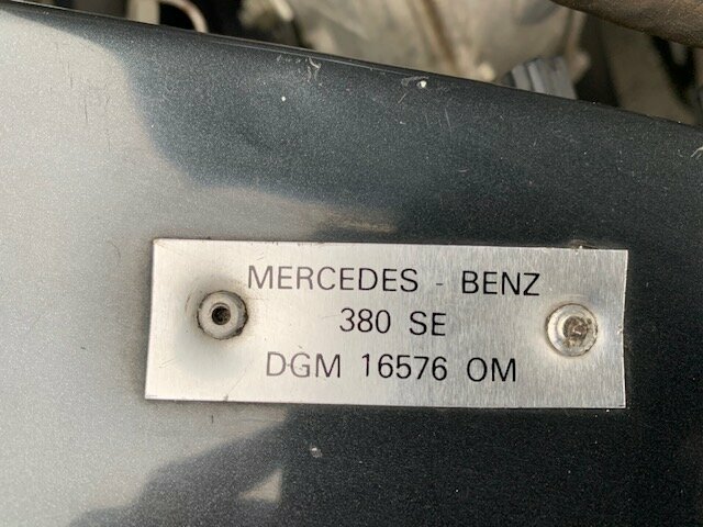 MERCEDES-BENZ 380