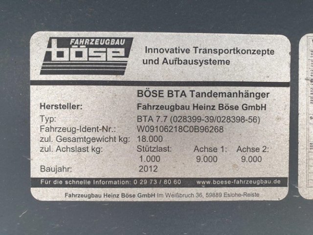 BOESE Andere