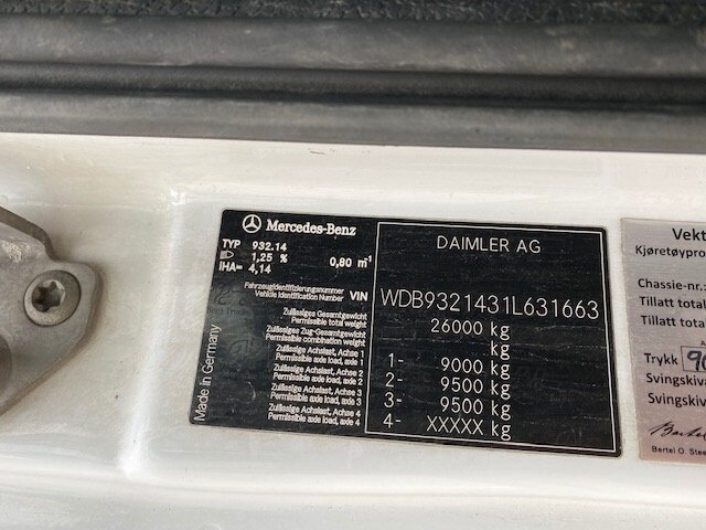 DAIMLER-BENZ Actros