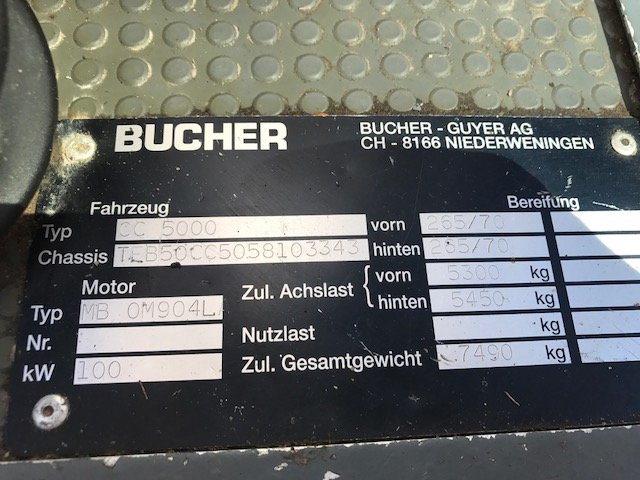 BUCHER-GUYER (CH) CC