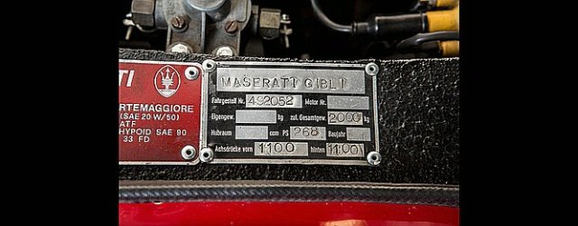 MASERATI (I) Ghibli