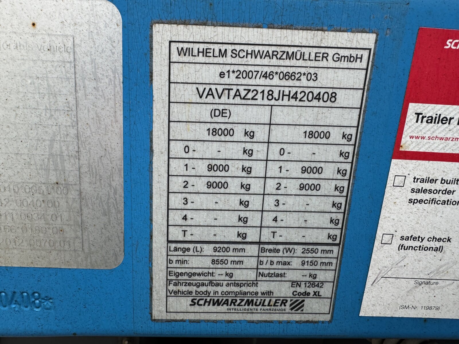 Detail view | Schwarzmüller T-Serie | Gassmann Trucks