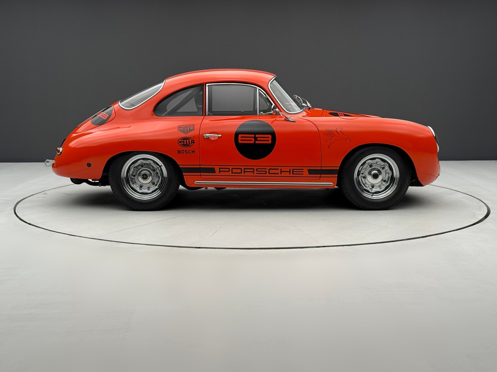 SPARK-MODEL S6141 Scala 1/43 | PORSCHE 356B 1600S N 157 RALLY MONTECARLO 1960 A.GACON - R.GANNOT