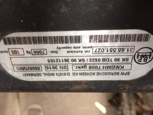 BPW KMBMH 7008 gekr.