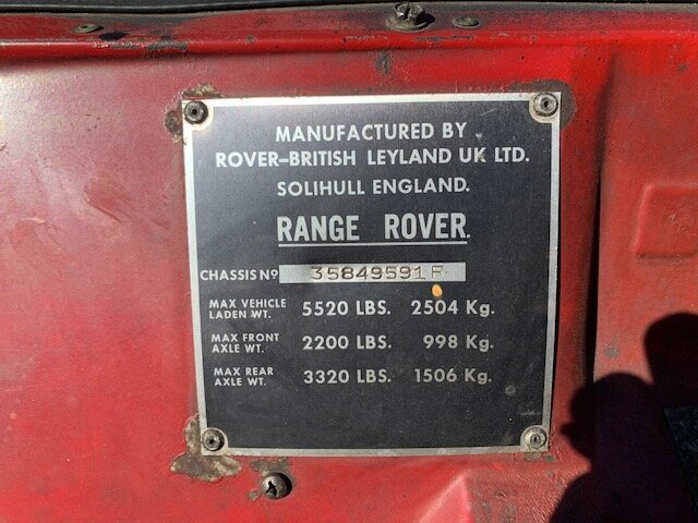 Land Rover Range Rover