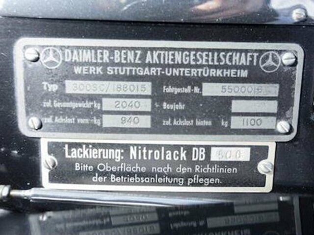 MERCEDES-BENZ 300
