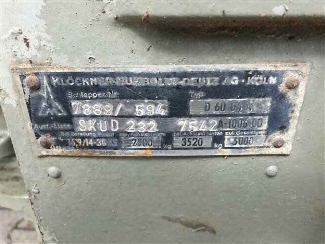 KLOECKNER-H-DEUTZ D
