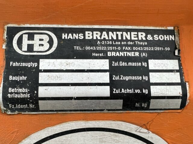 BRANTNER (A) Andere