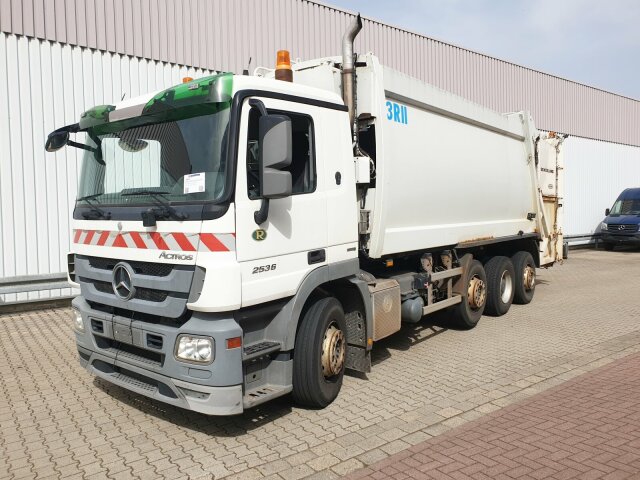 Mercedes-BenzActros 3236 L 8x2/6, 2x Lenkachse, Schörling Aufbau, Zoeller-Schüttung