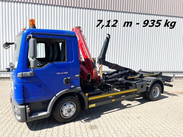 MANTGL 12.180/210 4x2 BB, City-Abroller, Kran AMCO VEBA 807N2S