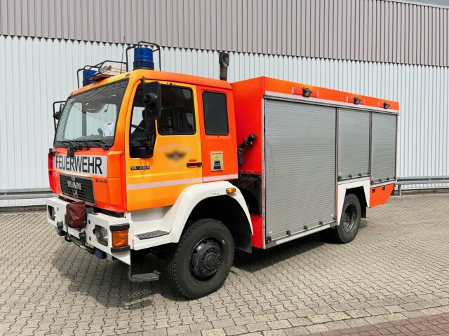MAN14.224 4x4 BB Rüstwagen RW2, Seilwinde
