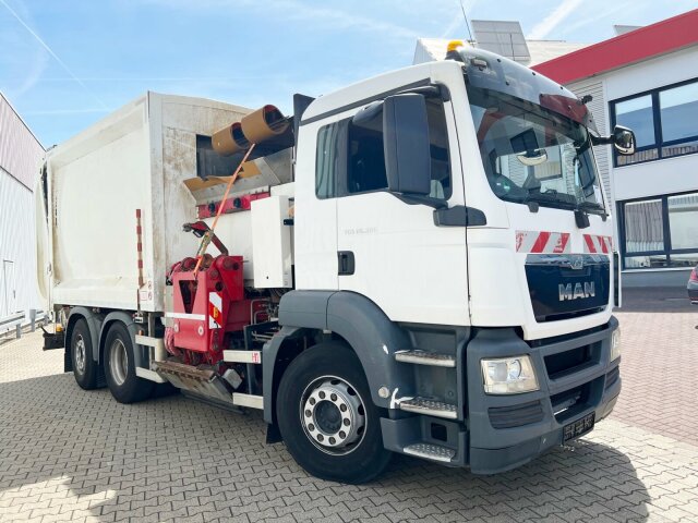 MANTGS 26.320/400 6x2-4 LL, Rechtslenker, Retarder, Lift-/Lenkachse, VDL Translift Seitenlader