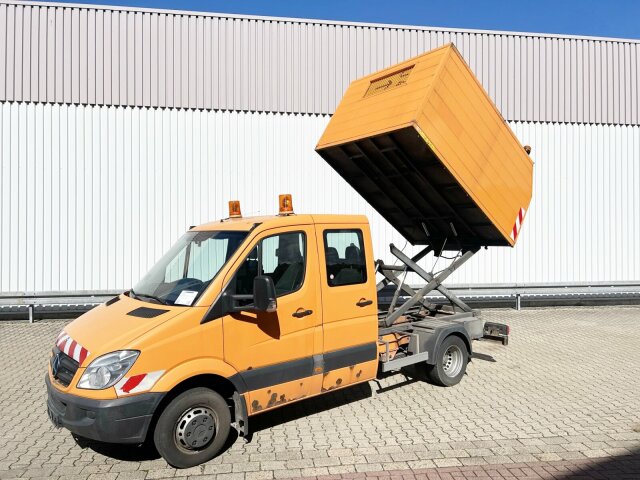 Mercedes-BenzSprinter 515 CDI 4x2 Doka, Alu-Kasten, Hochentleerung