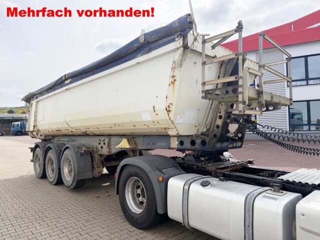 SchmitzSKI 24 SL 7.2, Stahlmulde ca. 24m³, Liftachse
