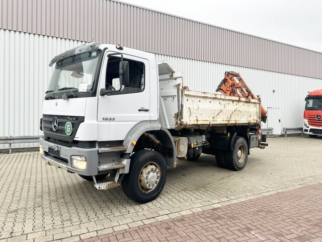 Mercedes-BenzAxor 1833 AK 4x4 mit Heckkran Atlas 105.2-A2L