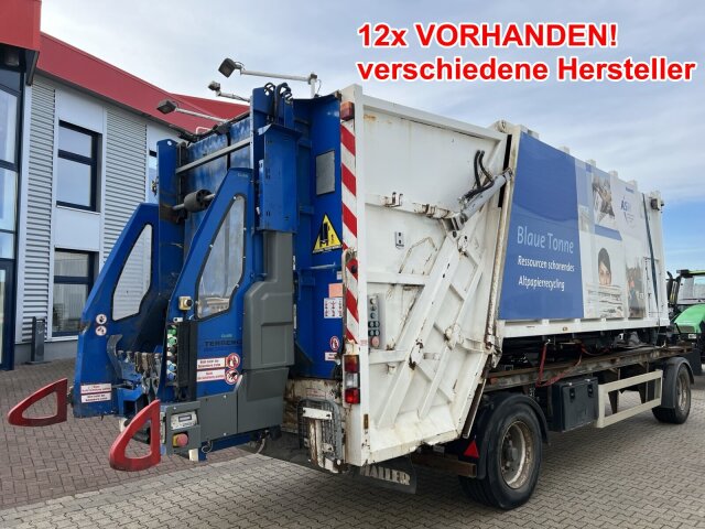 HALLERM19X2C Müllaufbau mit Terberg Schüttung