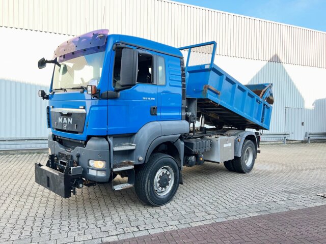 MANTGS 18.360 4X4 BL, Hinterkipper, hydr. Heckklappe, Winterdienstausstattung