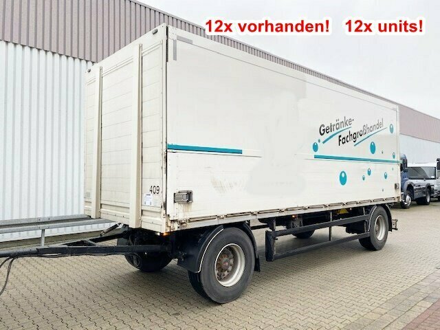 OrtenPRASQ 18 Getränkeanhänger, Stapleraufnahme, 12x VORHANDEN!