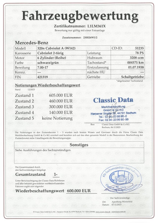 MERCEDES-BENZ 320