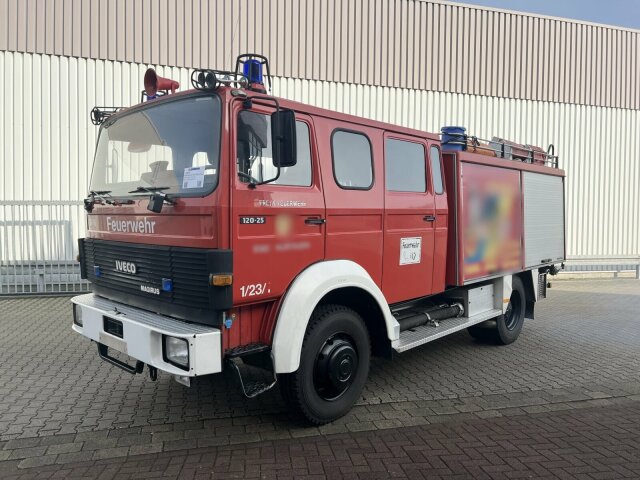 Iveco120-25 AW 4x4 Doka, V8, TLF 16/25, Feuerwehr