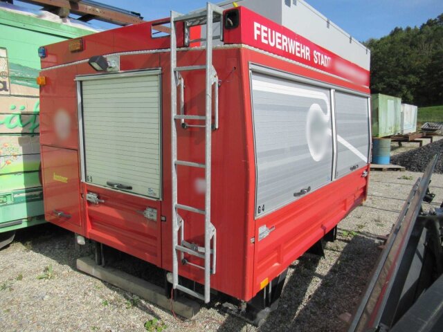 -Kofferaufbau Feuerwehr, Unimog