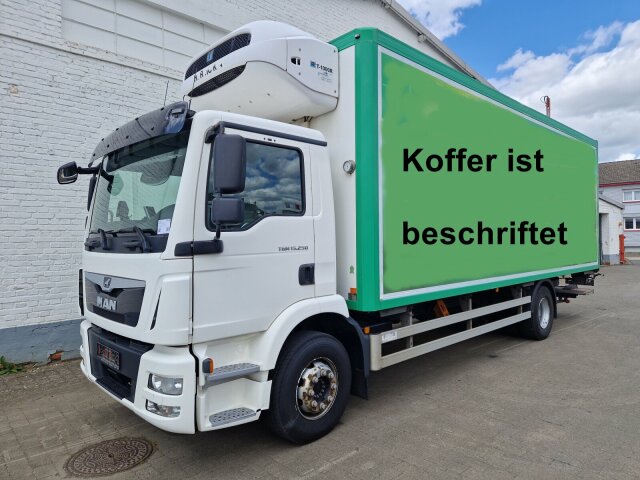 MANTGM 15.250/340 4X2 BL, Tiefkühlkoffer, Thermoking, Rolltor, unterfaltbare Dhollandia LBW