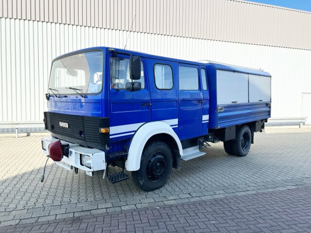 Iveco120-23 AW 4x4 Doka, V8-Motor, Gerätewagen, Seilwinde