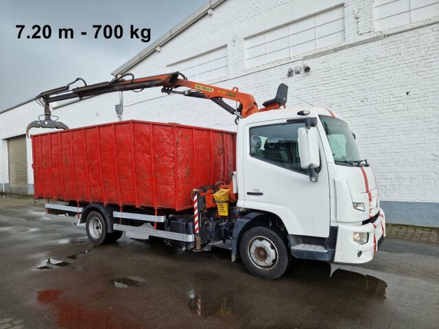 RenaultD 180.75 4x2 mit Kran Palfinger PK6001