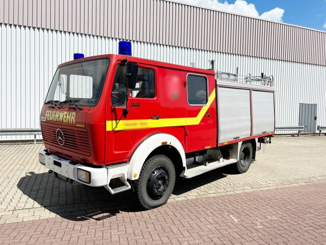Mercedes-Benz1222 AF 4x4 Feuerwehr Doka, LHF 16