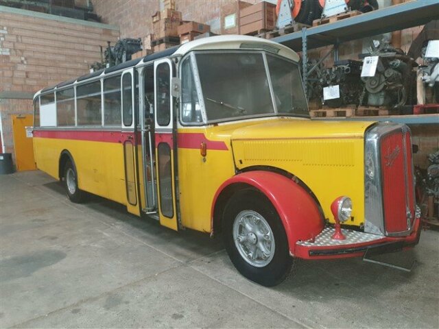 SaurerL4C Alpenwagen III, Alpin Bus -  Restaurationsobjekt