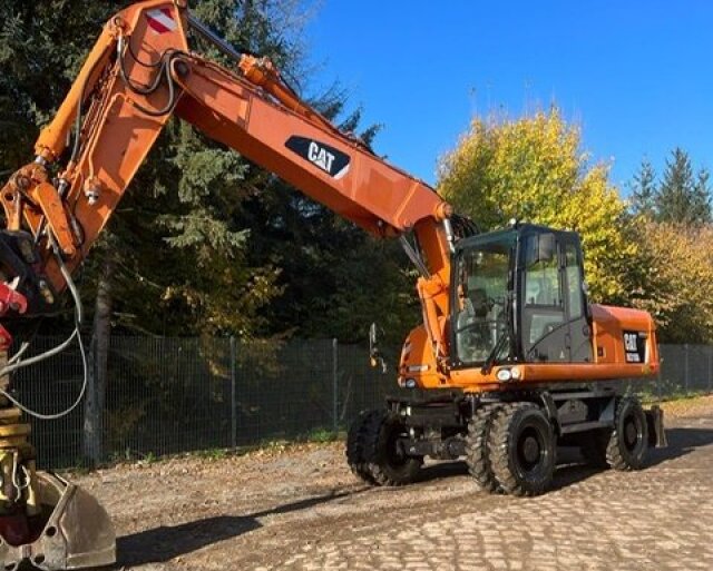 CatM318D Mobilbagger