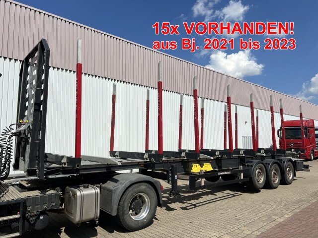 Schwarzmüller3-Achs Holzauflieger, Liftachse, MEHRFACH VORHANDEN!