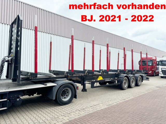 Schwarzmüller3-Achs Holzauflieger, Liftachse, MEHRFACH VORHANDEN!