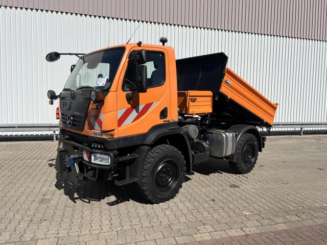 UnimogU 20 U405/70 4x4, Kipper, Winterdienstplatte