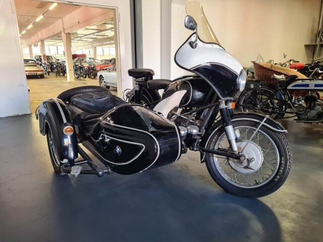 BMWR 60 mit Beiwagen - Restauriert