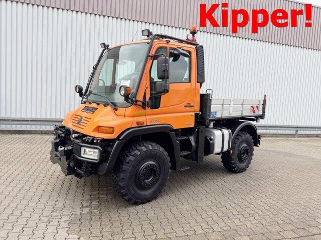 UnimogU 400 405/12 4x4, Kipper, Kommunalhydraulik, VarioPilot, Zapfwelle
