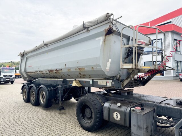 SchwarzmüllerK-Serie Kippauflieger, Stahlmulde ca. 27m³, Liftachse