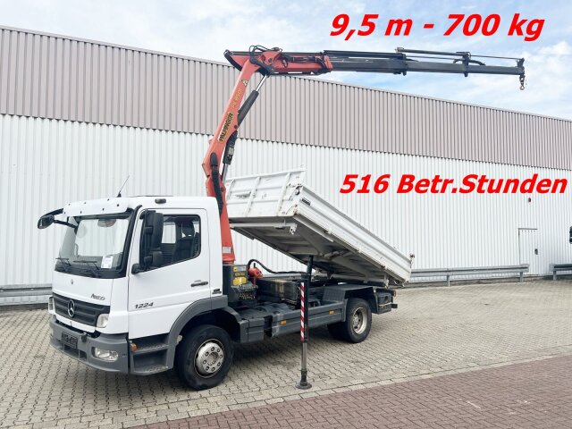 Mercedes-BenzAtego 1224 KK 4x2, 2x AHK, Kran Palfinger PK8501
