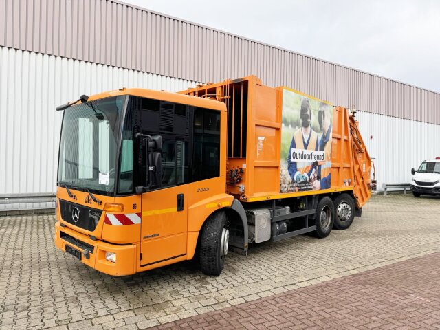 Mercedes-BenzEconic 2633 LL 6x2/4 NLA, EEV, Lenkachse, Haller Aufbau