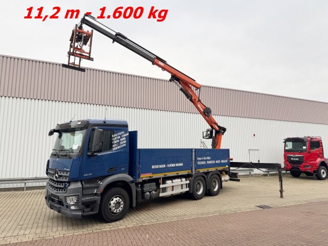 Mercedes-BenzArocs 2642 6x4 mit Heckkran Atlas AK 186.3 V-2