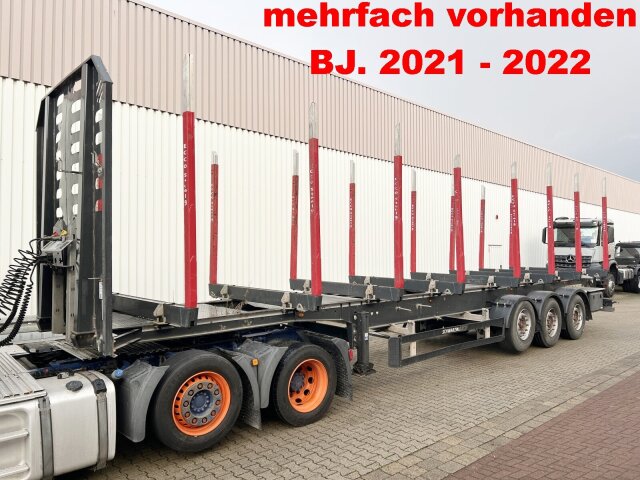 Schwarzmüller3-Achs Holzauflieger, Liftachse, MEHRFACH VORHANDEN!