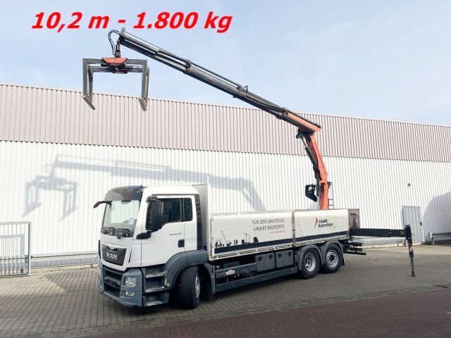 MANTGS 26.400 6x2-4 LL, Heckkran Palfinger PK20001-K B, Funk, Navi, Lenk-/Liftachse