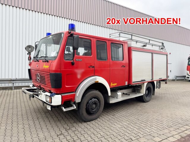 Mercedes-Benz1222 AF 4x4 Feuerwehr Doka, LF 16 TS