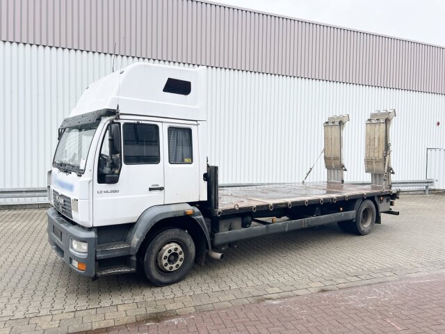 MANLE 14.280 4x2 BL, Maschinentransporter, 2x AHK