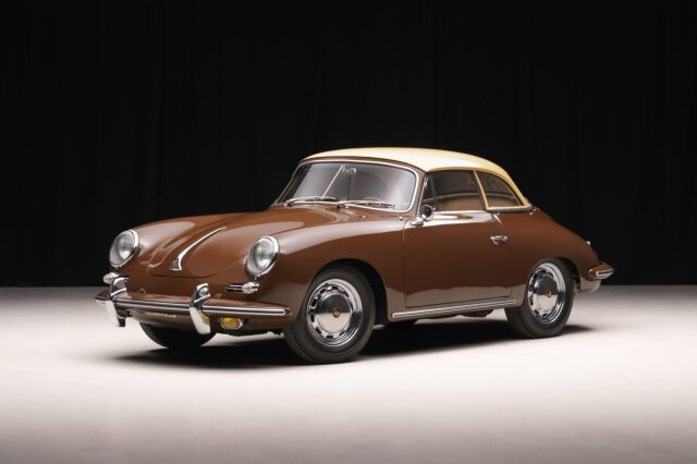 Porsche356 1600 C Cabriolet mit Hardtop